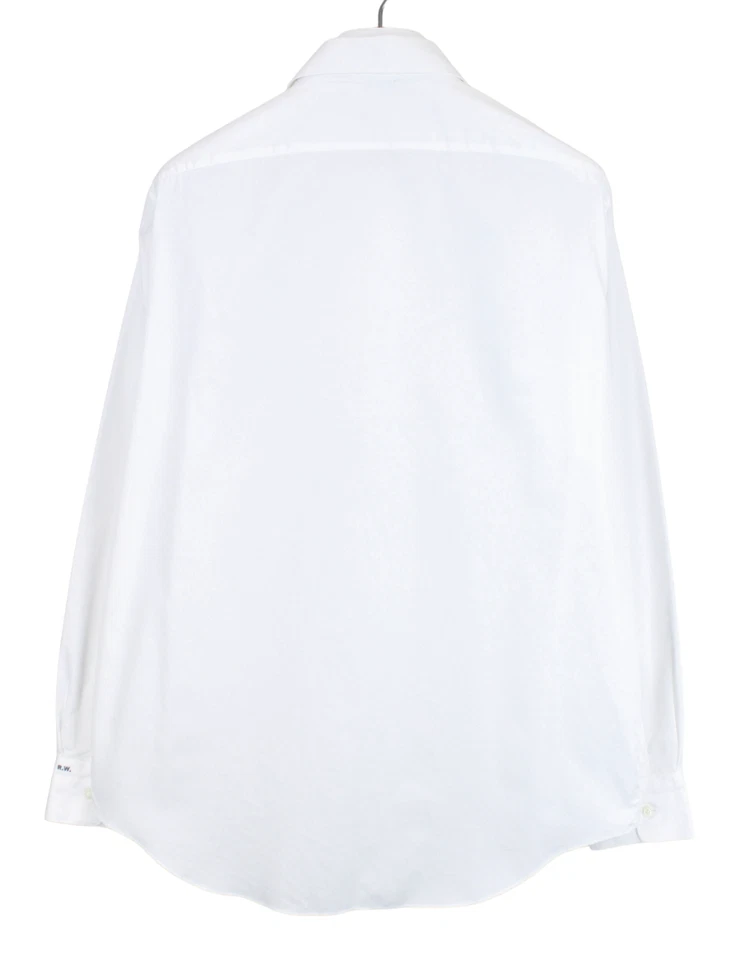 Camicia Formale Regular Fit SUITSUPPLY Uomo 2XL Collo Cutaway Bianco Con Bottone - Immagine 2 di 4