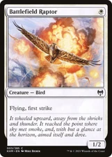 BATTLEFIELD RAPTOR x4 mtg NM-M Kaldheim 4 Common