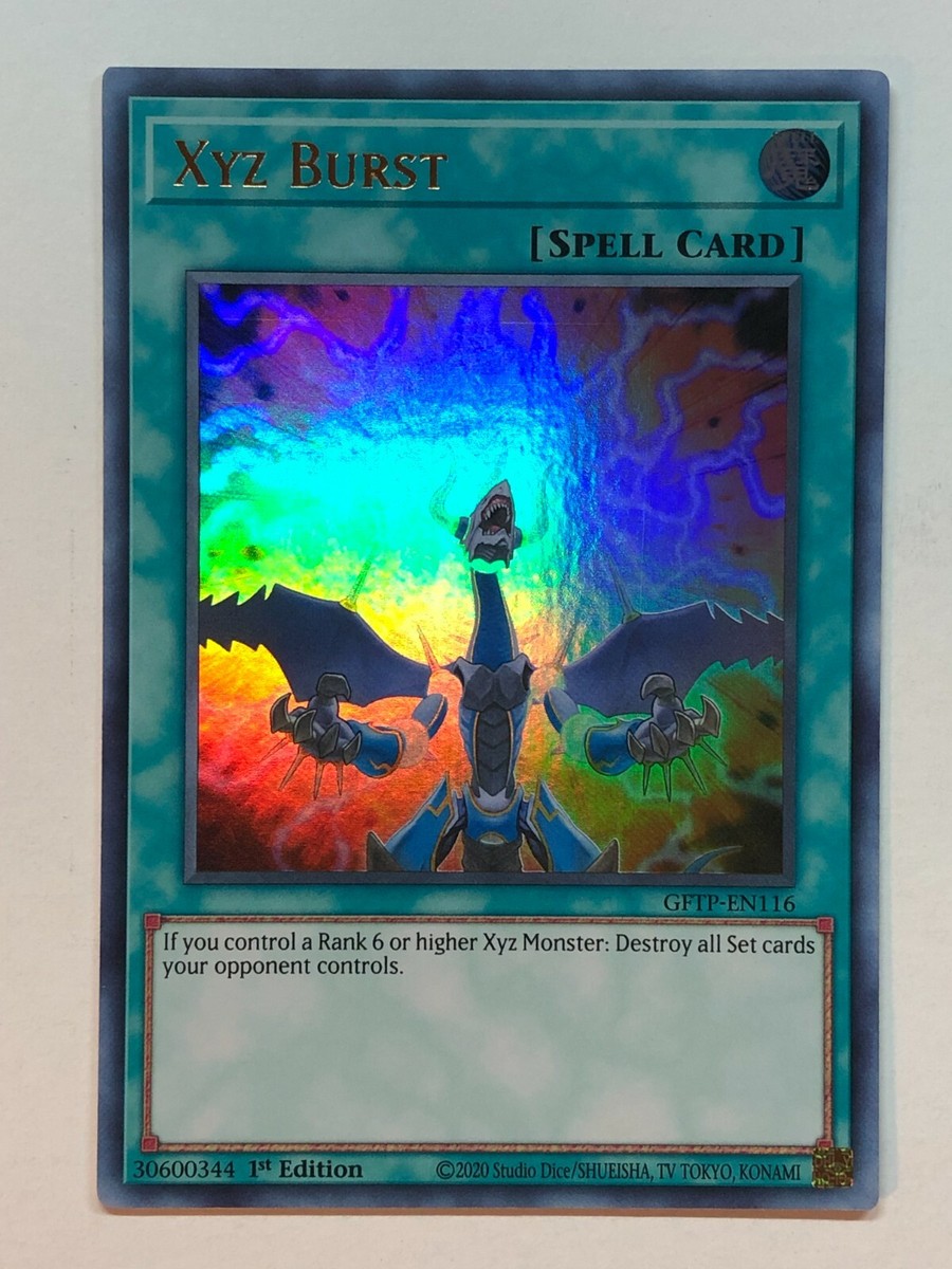 Yugioh Ghosts From the Past Xyz Burst GFTP-EN116 Ultra Rare NM/M