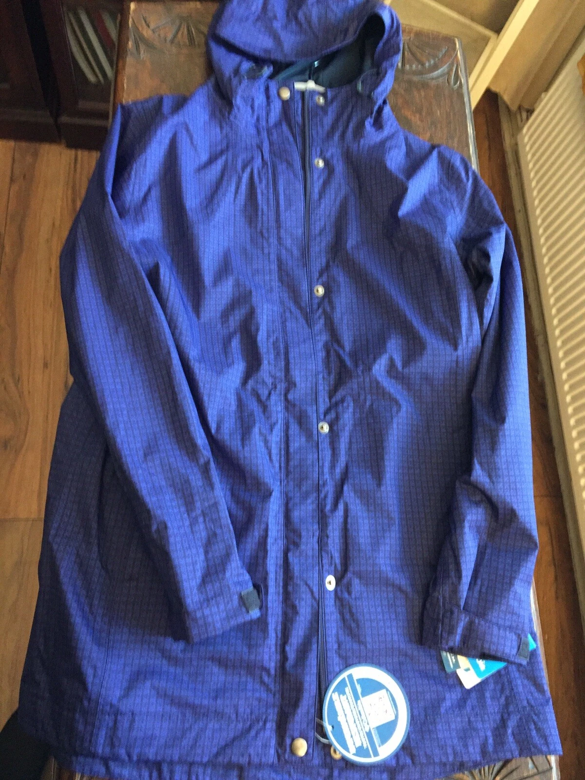 COLOMBIA Omnitech Waterproof Breathable Rain Jacket Coat Size L New With Tag