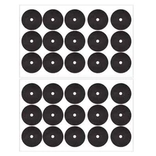 30 Pcs Billiard Spot Stickers Pool Table Marker Dots Pool Ball Position Stickers
