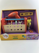 Gigglescape Construction Play Tool Set Toy Electric Drill Spins 36 Pcs Age 3 