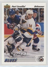 1991-92 Upper Deck French Paul Cavallini #184 0i7t