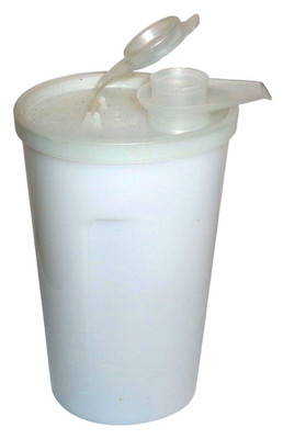 Tupperware Sweet Saver Syrup Container 640-4 w/Dripless Spout Lid & Cap   (S3)