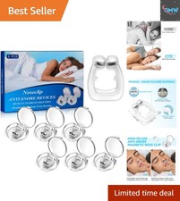 Effective Anti Snoring Devices - Silicone Nose Clips for Improved Airflow