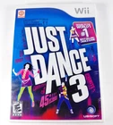 Just Dance 3 Nintendo Wii w/ Case