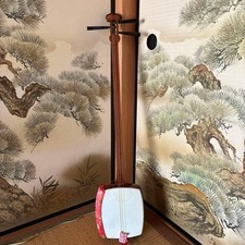 Nagauta Hosozao Shamisen Japanese Traditional Musical Instrument