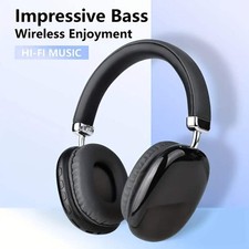 2025 Over-Ear Wireless Headphones, Ultra-Long Battery, Noise-Canceling Stereo, B
