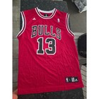 Adidas Chicago Bulls Joakim Noah 13 Jersey Men’s Size L Red NBA - Back Wear