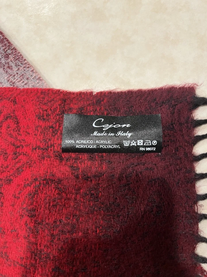 Juego de 6 bufandas Cejón Made In Italy para mujer Foto 3 de 4