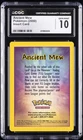 2000 POKEMON MOVIE 2000 INSERT CARD ANCIENT MEW CGC 10 GEM MINT