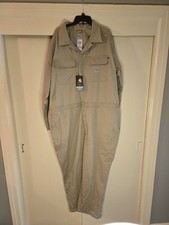 Carhartt Coveralls Size 52 Reg Flame Resistant Khaki FR Carhartt NWT