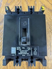 Westinghouse FB3100 Circuit Breaker 100A 600V 3-Pole