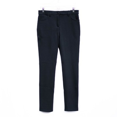 Chico's So Slimming Pants 0/US S/4 Black Stretch Comfy Minimalist Capsule NWT