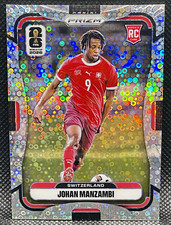 2026 Panini Prizm FIFA World Cup Johan Manzambi Disco Prizm Rookie #419 SUI