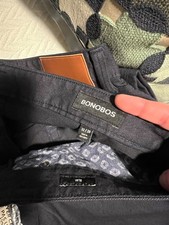 Men s Bonobos Navy Blue Chino Pants