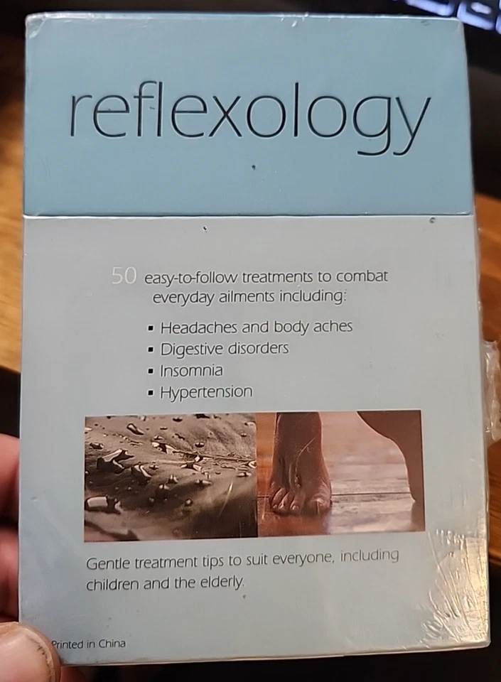Barnes & Noble Reflexology Mind & Body Educational Cards Boxed Set - Image 2 of 4