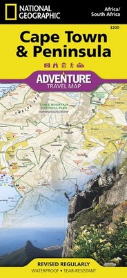 Cape Town and Peninsula Map [South Africa] (National Geographic Adventure Ma...
