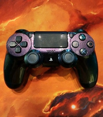Upgraded Sony PlayStation 4 Controller   Full Mouse Click   K-Silver TMR