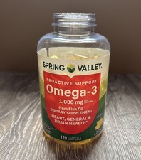Spring Valley Omega-3 1000 mg from Fish Oil - 120 Mini Softgels
