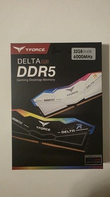 Team Group T-FORCE Delta RGB DDR5 RAM 2x16GB 6000MHz CL30