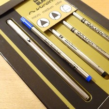 MONTBLANC NOBLESSE QUICKPEN SL, sehr schöner ROLLERBALL in EDELSTAHL OVP, EDEL!