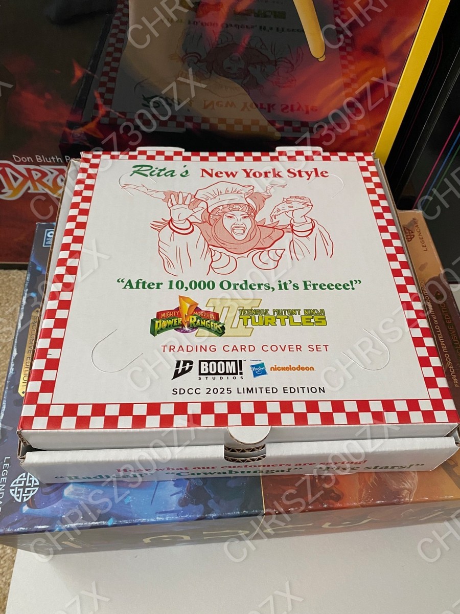 【美品】TRBNGR 3rd 12EP SDCC 2025 Boom Mighty Morphin Power Rangers TMNT III Ashcan All