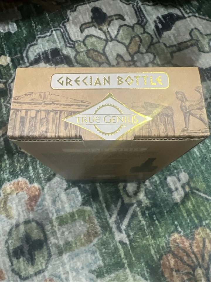 True Genius Brainteaser - Botella de vidrio griega - Proyecto True Genius Foto 3 de 3