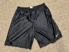 Vintage 90  s Nike Team Sports Men  s Basketball Shorts Black Medium Made in USA