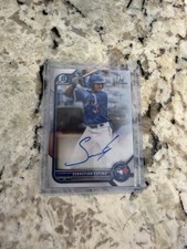 2022 Bowman 1st Chrome #CPA-SE Sebastian Espino Prospect Autographs Blue Jays