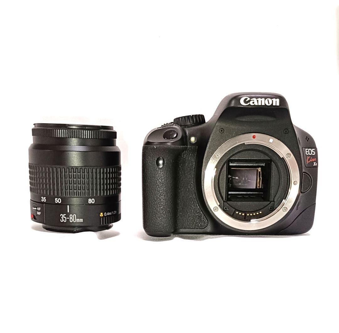 Canon EOS Kiss X4 Camera Kit with 35-80mm Lens Accessories for