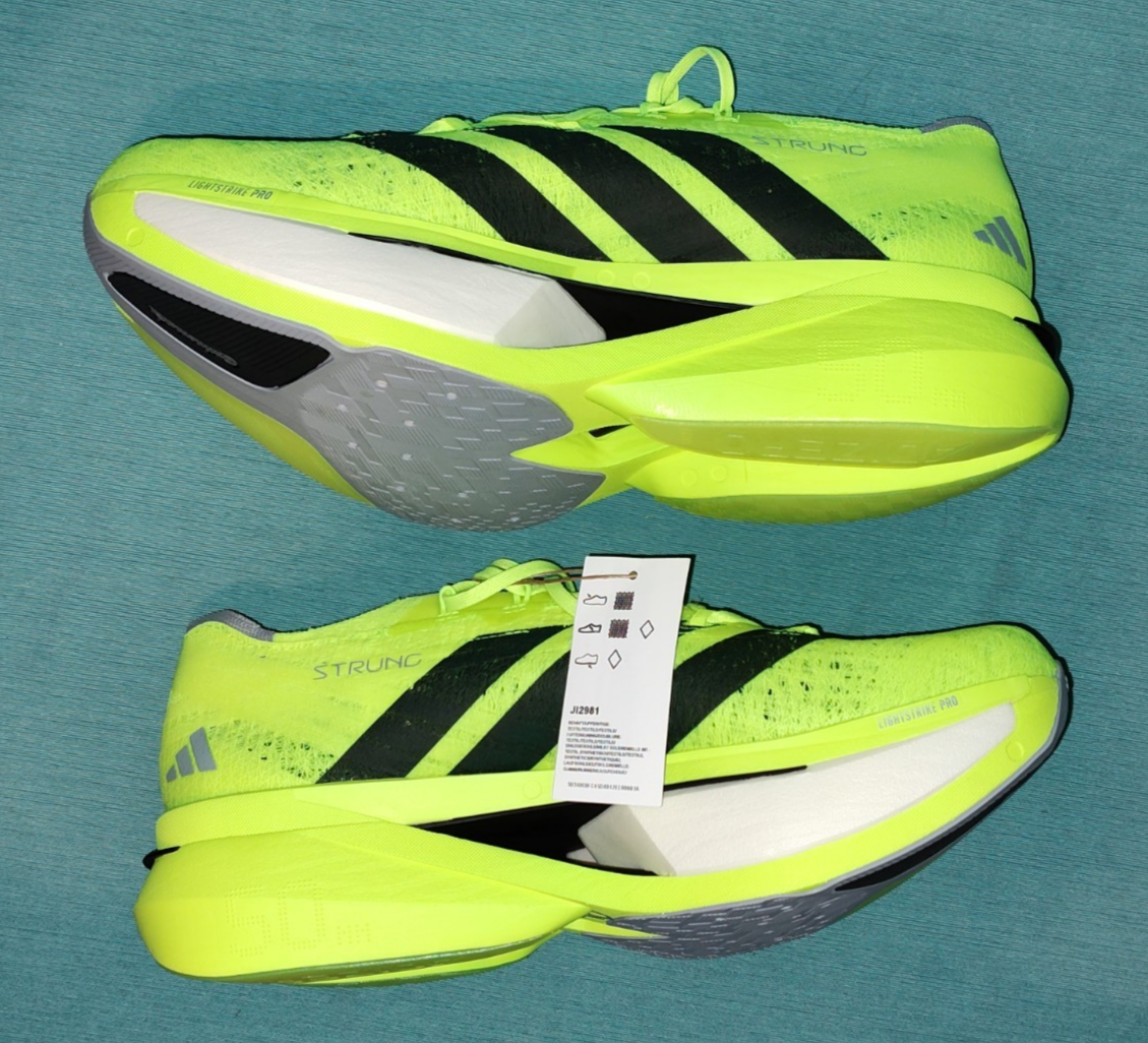 Adidas Adizero Prime X3 Strung Volt Solar Yellow Sneakers  display picture 1
