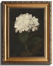 Gold Framed Vintage Wall Art for Living Room, Flowers Painting Canvas Prints ...