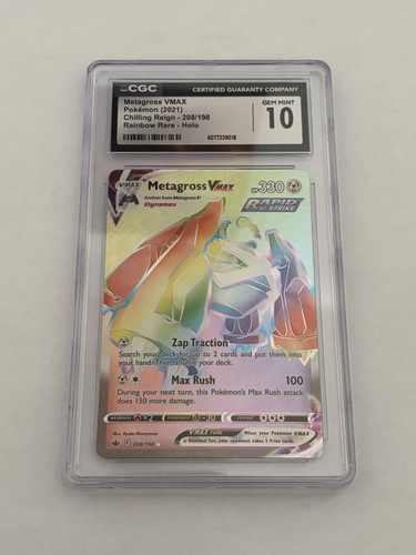 Metagross VMAX graded CGC 10 for sale on eBay