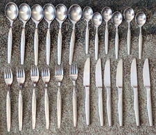 24 PC WMF Cromargan Germany Stainless Cutlery Flatware Spoons Forks Knives