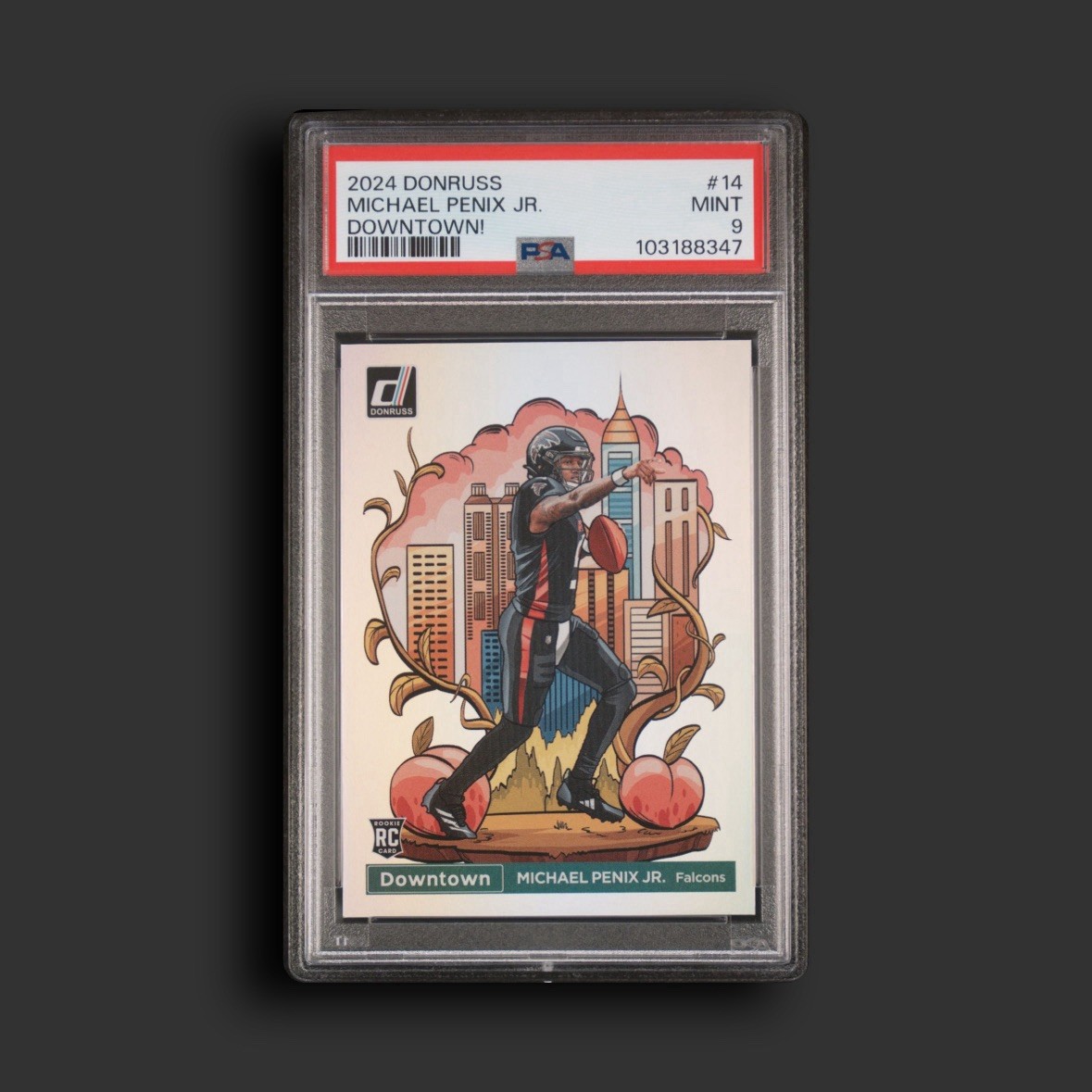 2024 Panini Donruss Downtown! Michael Penix Jr. PSA 9 (RC) | eBay