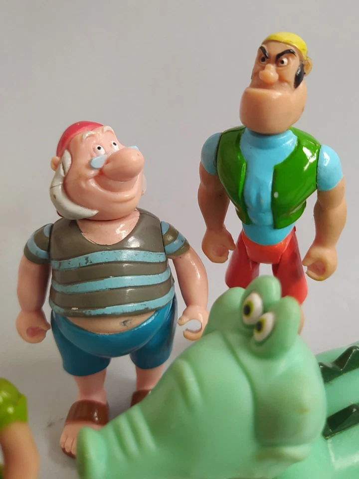 Disney Heroes - Lote 5 Figuras Originales Peter Pan (Famosa, 1990s) - Immagine 3 di 4