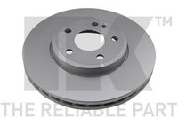 2X Bremsscheibe NK 3133125 FüR GLA W242 W246 Mercedes CLA Klasse X156 Sports 200