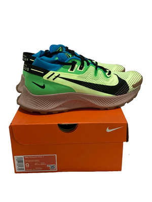 Nike Men's Pegasus Trail 2 CK4305-700 Off-Road Running, Blue/Green,  Size 9