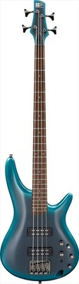 Ibanez SR Standard SR300E 4-String Electric Bass Guitar, Cerulean Aura Burst