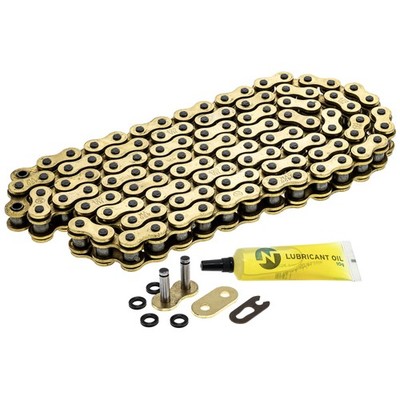 NICHE Gold 420 X-Ring Chain 110 Links With Connecting Master Link Motorcycle