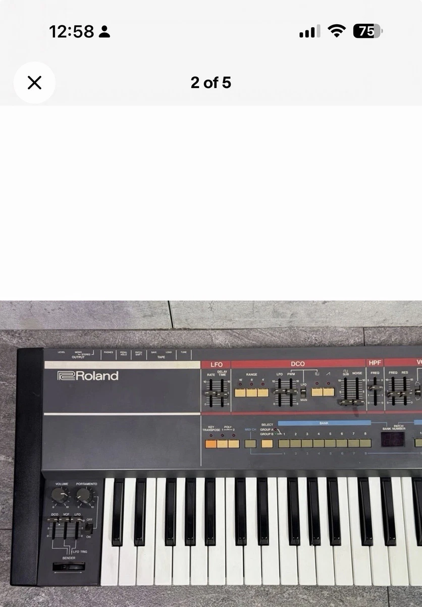 Roland Juno 106 for sale - eBay Roland Juno 106 for sale - eBay