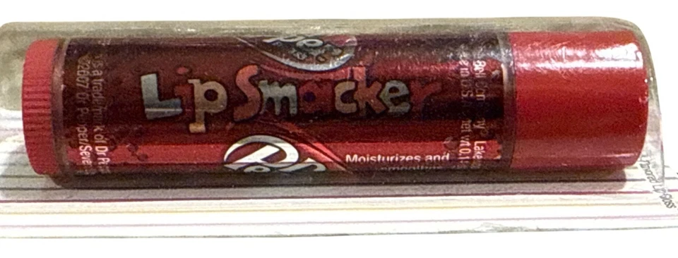 2009 Vintage Bonne Bell/Lip Smacker DR. PEPPER Soda Balm BUBBLE FONT Rare Card! - Image 2 of 4