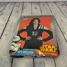 Star Wars Disney Women  s Darth Vader Halloween Costume Hoodie
