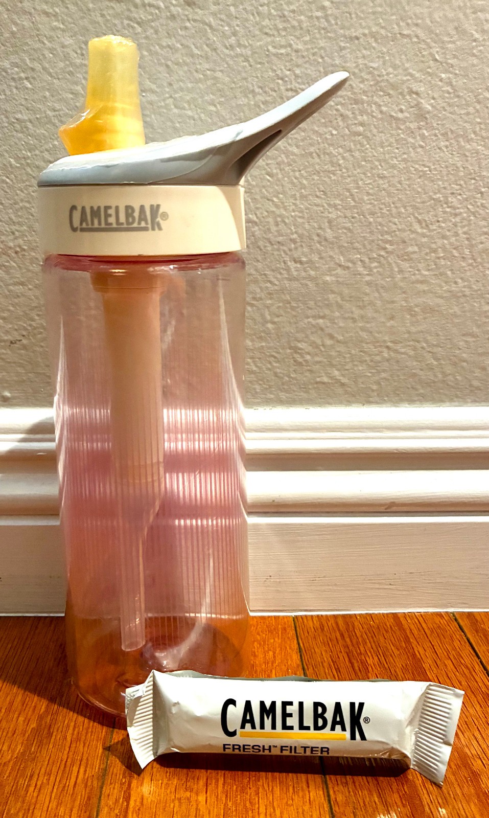 W/ Straw Pink Bpa-free &ndash; New Sealed