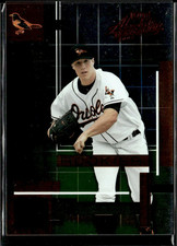 2002 Absolute Adam Loewen Rookie Foil Serial #158/1000 Card #201. rookie card picture