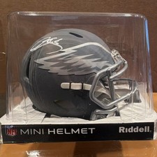 DONOVAN MCNABB RARE Autographed SLATE Mini Helmet Beckett Authenticated