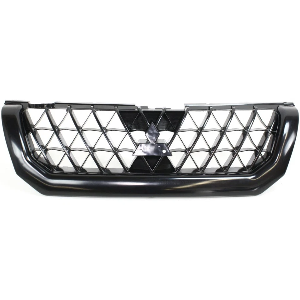 For Mitsubishi Montero Sport Grille 2002 2003 Black Plastic MI1200238 - Image 2 of 4