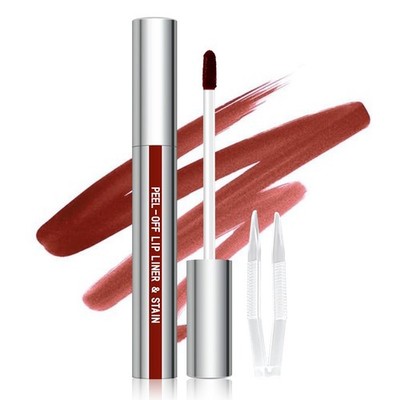 Cilrofelr Peel Off Lip Liner Stain, Long Wear Tattoo with Cocoa 
