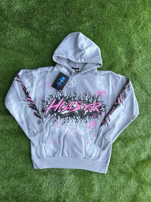 *BRAND NEW* Hellstar  GREY   Hoodie - Ready To Ship   (Size S)